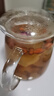 物生物（RELEA）茶杯男女士茶水分离杯玻璃杯带过滤水杯办公泡茶杯子耐高温花茶杯 实拍图