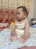 良良（liangliang）婴儿凉席抗菌儿童苎麻软凉席夏季宝宝床垫加大凉席幼儿园午睡凉席 【防螨抑菌】苎麻款-童话镇 130*70cm 实拍图