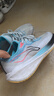 李宁吾跃丨减震跑步鞋男女鞋百搭透气舒适休闲中考体测跳绳运动鞋 【一体织透气】薄蓝(003款)-6 【吾跃男款】 41 实拍图