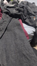 菲凡沃【两条装】牛仔裤男新款夏季薄款男裤弹力修身小脚工装百搭长裤子 606黑色+606灰色（90%人选） 38 【（2尺9）体重175-195斤】 实拍图
