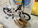 凤凰儿童自行车单车2-3-4-6-9-10岁男孩童车中大童女孩小孩宝宝脚踏车 珍珠粉 18寸 实拍图