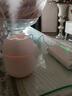 小熊说桌面加湿器无线车载小型迷你家用母婴 usb宿舍氛围灯家用静音卧室办公桌补水空气净化器便携式 云朵白【静音加湿+防干烧+自动断电】 实拍图