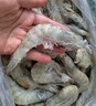 禧美海产 厄瓜多尔巨无霸白虾 去冰净重3斤 30-40只/kg 盐冻大虾 海鲜水产 实拍图