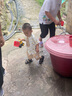 G.DUCKKIDS小黄鸭童装男童套装夏季薄款儿童衣服纯棉帅气宝宝夏装衬衫中小童 衬衫领带满印熊卡其色 100 建议2-3岁25-30斤 实拍图
