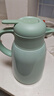 哈尔斯保温壶家用大容量瓶热水瓶壶316不锈钢大肚家居壶 豆绿1800ml 实拍图