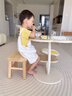 小匠材实木凳子家用客厅矮凳孩子矮款茶几方凳结实小板凳方27*23*27 实拍图