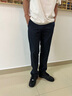 JEEP SPIRIT夏季休闲裤男2025新薄款时尚百搭商务通勤宽松直筒裤子男纯棉长裤 819宝蓝色 常规 32 腰围二尺五 实拍图