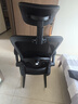 椅品汇电脑椅子人体工学座椅办公室家用电竞舒适久坐学习弓形书桌护腰椅 【四向调节腰托】黑框黑 带头枕 实拍图