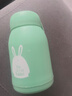 可爱萌兔水杯学生水杯创意礼品杯便携随身杯时尚玻璃杯 【颜色随机发货】萌兔杯320ml 实拍图