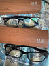 目匠眼镜框近视眼镜男女款防蓝光护目镜全框超轻TR眼镜架 170 镜架(备注颜色)+1.56变色片 实拍图