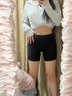 猫人安全裤女防走光夏季薄款无痕冰丝打底高腰收腹不卷边提臀平角短裤 【强力款 肤色+黑色】 2条 L （建议适合110-130斤） 实拍图