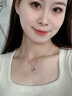 唯一（Winy）999纯银蓝桉与鸟项链女2025新款吊坠生日七夕情人节礼物送女友 实拍图