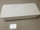 森生林茶几客厅岩板家用小户型轻奢落地电视柜组合 C23白柜+雪山白140*60落地款 实拍图