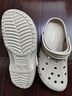 crocs卡骆驰洞洞鞋贝雅男鞋女鞋轻便耐磨一脚蹬拖鞋休闲鞋|10126 白-100 40 (250mm) 实拍图