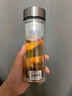 嘉特双层加厚玻璃杯 茶水分离泡茶杯子 高硼硅带茶隔水杯父亲节车载 实拍图