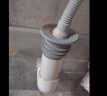 沐唯（muvi）洗衣机下水道防臭神器洗手盆下水管密封塞止逆阀墙排管道芯封口器 实拍图