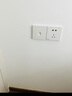 万级网络面板七类 Cat7类屏蔽万兆网线插座 一位单口86型电脑家装水晶头母座带免打模块1-14446白色 实拍图
