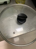 苏泊尔（SUPOR）锅盖原厂可视钢化玻璃锅盖家用火锅煎锅炒锅平底锅盖 钢化玻璃盖 32cm 实拍图