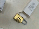 iGear密码铜挂锁拉杆箱背包锁行李箱锁宿舍健身房储物柜门锁工具箱 实拍图
