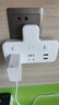 公牛（BULL）USB转换插头/品字形一转二带USB /转换插座 适用于卧室、厨房 2位分控带2USB口 GN-96023U 实拍图