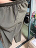 班尼路（Baleno）裤子男夏季运动冰丝高街美式潮流垂感青少年休闲黑色纯色速干裤 实拍图