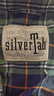 Levi's®SilverTab™25年新款男士美式复古格子休闲针织衬衫 黑绿 XL 实拍图