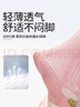 贝比婴儿袜子夏季薄款棉袜可爱新生儿宝宝袜透气网眼袜女童公主中筒袜 实拍图