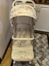 U'BESTUbest婴儿推车可坐可上飞机伞车避震折叠躺冬夏0-3岁高景观 25款3C繁花旗舰(高定+可坐平躺) 升级版 3C认证 欧盟标准 实拍图