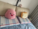 名创优品（MINISO）法式酥软吐司抱枕面包靠枕毛绒玩偶办公室午休枕客厅沙发创意摆件 实拍图