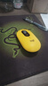 罗技（Logitech）时尚系列 POP MOUSE无线鼠标 蓝牙鼠标 办公鼠标-热力黄 实拍图