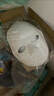 仕彩 幼儿园纸浆脸谱面具空白色儿童DIY手工绘画材料包 白坯面具套装A 实拍图