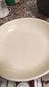 佩尔森奶油风陶瓷盘子菜盘家用碗盘餐具釉下彩高级感餐盘奶油8盘2只装 实拍图