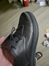 百丽情人节礼物男鞋商场同款牛皮革商务休闲皮鞋7GM01 黑色-打孔 40 实拍图