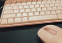 罗技（Logitech）MK251无线蓝牙键盘鼠标套装 办公商务笔记本电脑 数字键盘99键粉色键鼠套装（K251键盘+M196鼠标） 实拍图