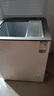 美的（Midea）143升冰柜低霜家用囤货小冷柜冷藏冷冻两用一级能效母乳小冰箱BD/BC-143KMD(E)家电国家补贴20% 实拍图