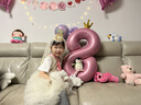 多美忆生日帽生日场景布置女孩成人装扮儿童生日装饰道具米色皇冠头纱 实拍图