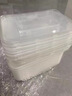 美丽雅一次性饭盒方形1000ml*30套 快餐打包盒大容量食品级便当野餐盒 实拍图
