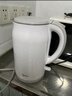 美的（Midea）电热水壶食品级316不锈钢双层无缝一体内胆防烫烧水壶 1.7L自动智能断电开水壶SH17M301PRO 实拍图
