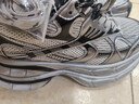 骆驼（CAMEL）银月户外复古老爹鞋厚底休闲鞋 L24A255753W 灰/枪/黑(透网) 38 实拍图