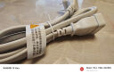 一绳CABLE CREATION DZ141 10A电源延长线2插 弯头 新国标两芯两孔插座拖线板电视风扇热水壶加长线2米 实拍图