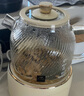 World Kitchen康宁全玻璃养生壶恒温壶煮茶壶煮茶器1L办公室家用花茶壶烧水壶电热水壶茶壶煮水壶（茶漏升级款） 实拍图