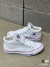 匡威（Converse）官方 莫尔登All Star男女板鞋中帮帆布小白鞋A00812C A00812C 44 实拍图