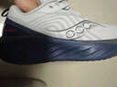 Saucony【彭于晏同款】索康尼胜利22专业强缓震跑鞋男厚底跑步鞋运动鞋男 绿102【专供色】 42.5 实拍图