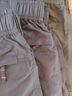 迪卡侬（DECATHLON）速干裤男女户外长裤徒步裤子快干登山透气弹力 TREK100 黑灰色-男款 44 实拍图