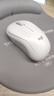 罗技（Logitech）M221 轻音鼠标 无线鼠标 办公鼠标 对称鼠标 带无线微型接收器 米白色 实拍图