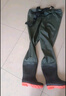 保罗岚芝 加厚下水衣裤雨裤水鞋连体全身防水裤背带裤半身皮叉涉水鱼裤 实拍图