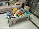 乐造积木桌子玩具拼装兼容儿童积木玩具桌多功能男女孩早教宝 乐园：106cm桌1椅+150大+150乐园 实拍图
