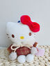 伊美娃娃HelloKitty公仔书包挂件玩偶背包挂饰钥匙扣毛绒小挂件女生日礼物 实拍图