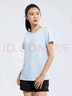 361°跑步运动套装女夏季休闲健身瑜伽服短袖短裤两件套662414001H-5 实拍图