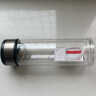 【⭐京东物流配送】高硼硅双层玻璃杯大容量泡茶杯水杯子茶水分离 【双层加厚】茶杯 350ml 1只 实拍图